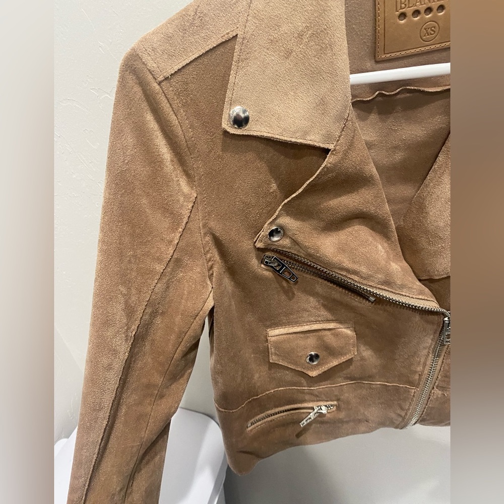 Anthropologie BlankNYC suede Moto jacket - Picture 7 of 13